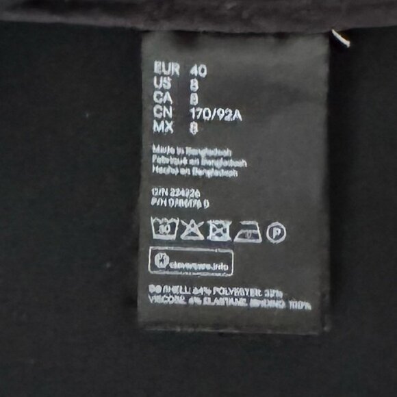 H&M Straight Cut Oversized Long Coat Women’s size Small - Picture 9 of 13